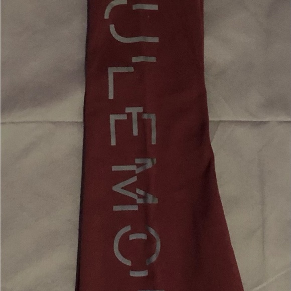 Lululemon Burgundy Leggings - Picture 3 of 7